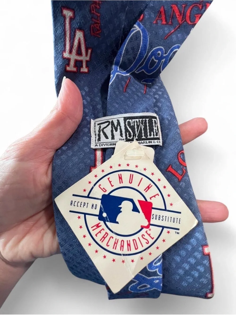Vintage 90’s MLB Dodger’s Tie